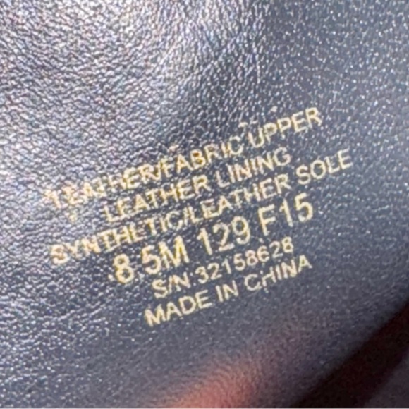 Tory Burch Selden Tall Riding Boots 8.5 Equestrian Black Leather Stretch Scuba - Picture 15 of 16